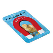 Funny Customizable Name Chick Magnet (Rechte Seite)