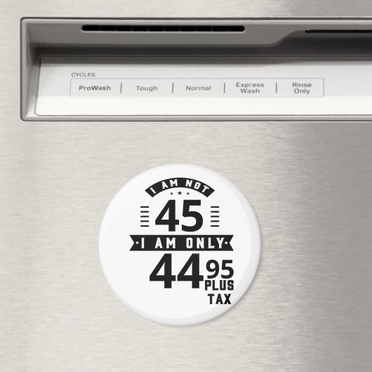Funny Customizable Plus Tax Magnet (In Situ (Geschirrspüler))
