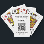 Funny Customizable Three Zeilen Text One QR Code Spielkarten<br><div class="desc">Passen Sie diese Spielkarten mit drei Zeilen anpassbarem Text und einem benutzerdefinierten QR-Code an. Lass den Verlierern,  den QR-Code zu scannen,  um Ihre Gewinne durch die Zahlungsplattform Ihrer Wahl zu bezahlen.</div>