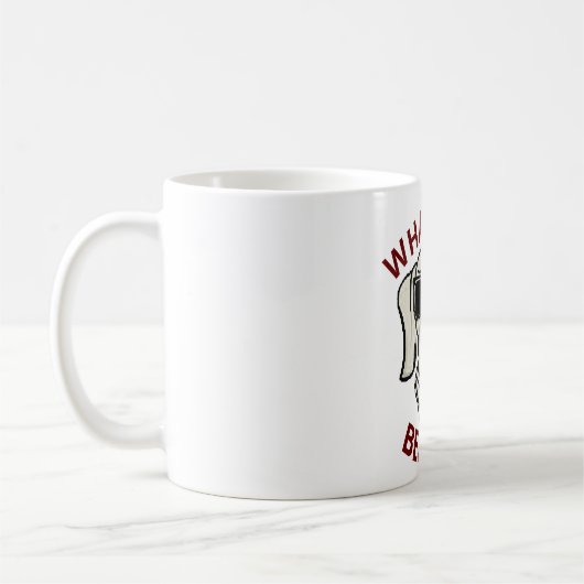 Funny Customizable What's Up Beaches Kaffee Tasse (Links)