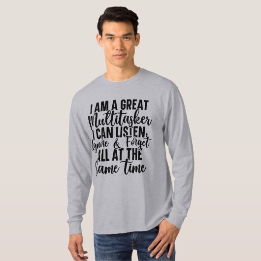 Funny Customized Men's T - Shirt (Vorne ganz)