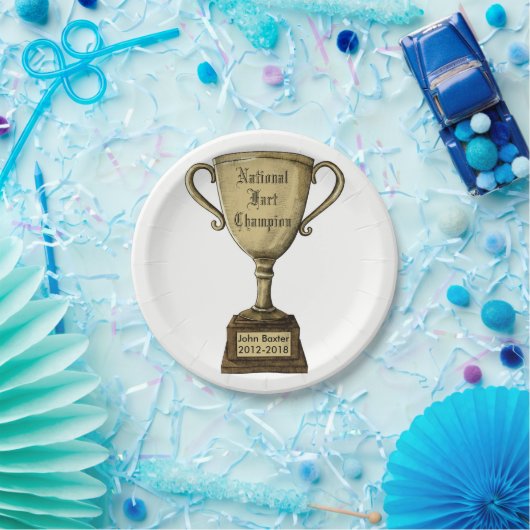 Funny Customized Trophy Award Pappteller (Party)