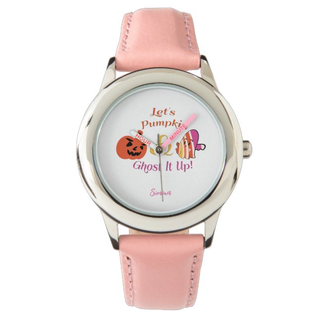 Funny Customween Kids Armbanduhr (Vorderseite)