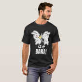 Funny Cute Anime Baka Rabbit Bunny Slap Baka Japan T-Shirt (Vorne ganz)