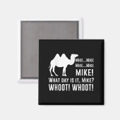 Funny Cute Camel Quotes About Hump Day Funny Quote Magnet (Vorderseite/Rückseite)