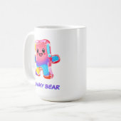 Funny Cute Candy Gimme Gummy Bear Kaffeetasse (Vorderseite Links)