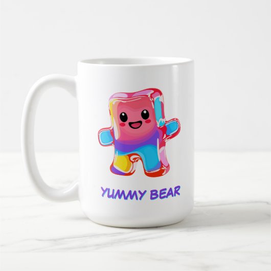 Funny Cute Candy Gimme Gummy Bear Kaffeetasse (Links)