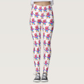 Funny Cute Candy Gimme Gummy Bear Leggings (Vorderseite)