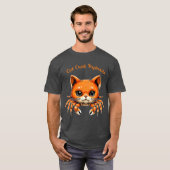 Funny Cute Cat Crab Creature Tee for AnimalT-Shirt (Vorne ganz)