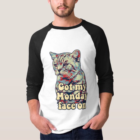 Funny cute cat meme for cat lovers & kitty owners T-Shirt (Vorderseite)