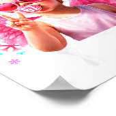 Funny Cute Cud Says Six Seven Valentine's Day 67 M Poster (Ecke)