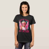 Funny Cute Cud Says Six Seven Valentine's Day 67 M T-Shirt (Vorne ganz)
