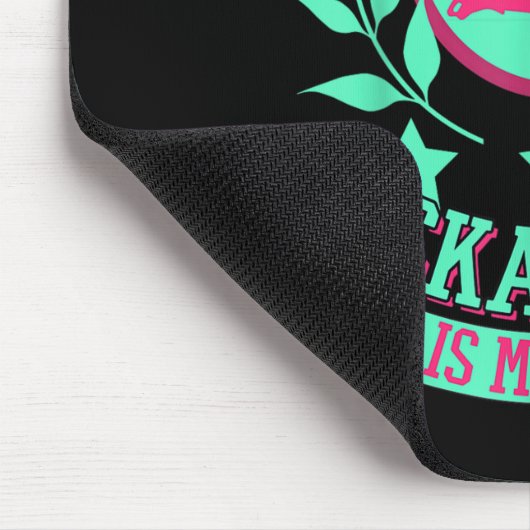 Funny Cute Figure Skater For Ice Skating Srt Gift Mousepad (Ecke)