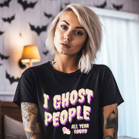 Funny Cute Ghost People Halloween