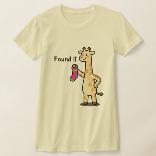 Funny Cute Giraffe Mom Life Superpower T-Shirt (Ablage )