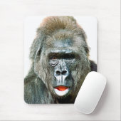 FUNNY CUTE GORILLA MOUSEPAD (Mit Mouse)