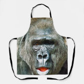 FUNNY CUTE GORILLA SCHÜRZE (Vorderseite)