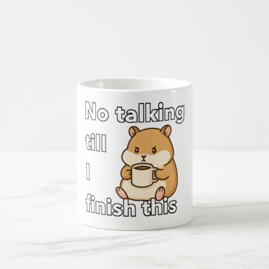 Funny cute Hamster Coffee Mug  Kaffeetasse (Mittel)
