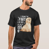 Funny Cute Havanese Dog Don't Fart Puppy Lover T-Shirt (Vorderseite)
