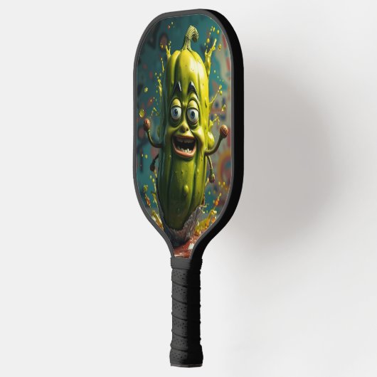 Funny Cute pickle Pickleball Schläger (Links)