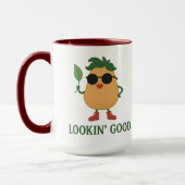 Funny Cute Potato Combo Mug Tasse (Links)