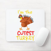 Funny Cutest Turkey Matching Family Group Thanksgi Mousepad (Mit Mouse)