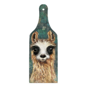 Funny Cutting Board mit Curry Llama Schneidebrett