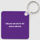 Funny Cyber Fraud Awareness - Hacker beobachten Schlüsselanhänger (Rückseite)