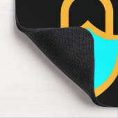 Funny Cyber Security Gift Computer Hacker Tech Mousepad (Ecke)