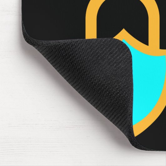 Funny Cyber Security Gift Computer Hacker Tech Mousepad (Ecke)