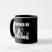 Funny Cycle Zitat Tasse (Vorderseite Links)