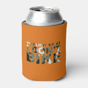 Funny Cycling Camouflage Sie haben mich verloren D Dosenkühler