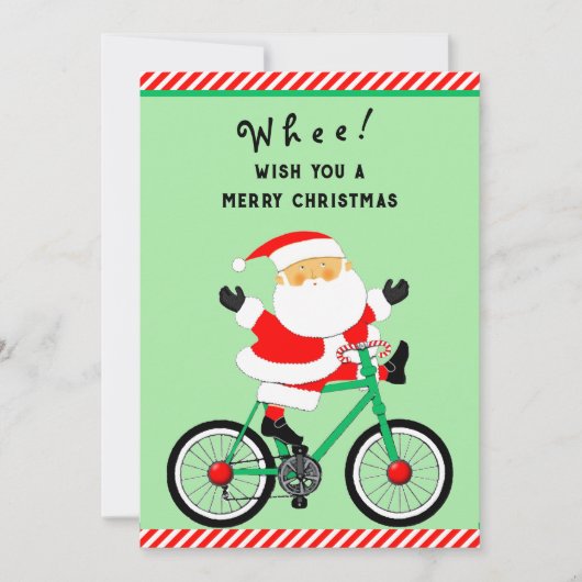 Funny Cycling Cyclist Weihnachten (Vorderseite)