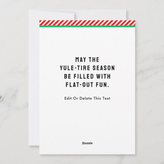 Funny Cycling Cyclist Weihnachten (Rückseite)