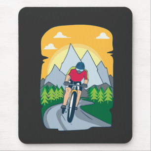 Funny Cycling Mousepad