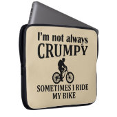 Funny Cycling Quotes Laptopschutzhülle (Vorne Rechts)