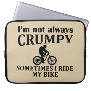Funny Cycling Quotes Laptopschutzhülle