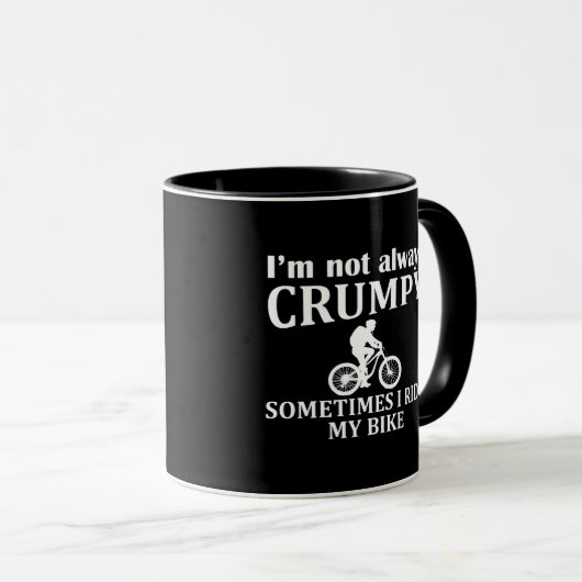 Funny Cycling Quotes Tasse (VorderseiteRechts)