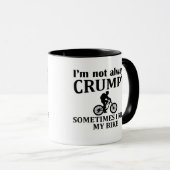 Funny Cycling Quotes Tasse (VorderseiteRechts)