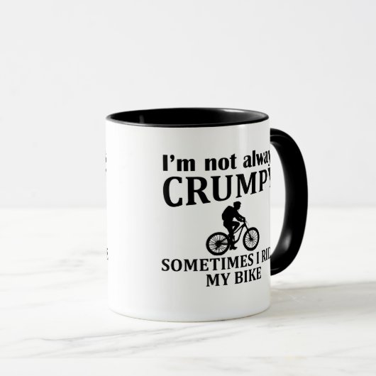Funny Cycling Quotes Tasse (VorderseiteRechts)