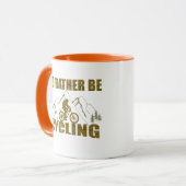 Funny Cycling Quotes Tasse (Vorderseite Links)