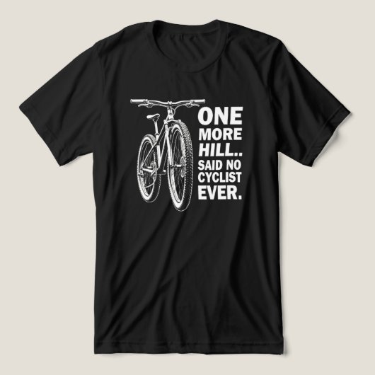 Funny Cycling Zitat für Adventure Lovers Tri-Blend Shirt (Design Vorderseite)