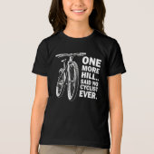 Funny Cycling Zitat für Adventure Lovers Tri-Blend Shirt (Vorderseite)