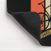 Funny Cyclist Bicycle Gift Umwelt Schutz Mousepad (Ecke)