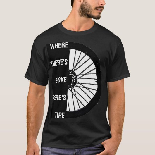 Funny Cyclist T-Shirt (Vorderseite)