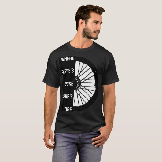 Funny Cyclist T-Shirt (Vorne ganz)