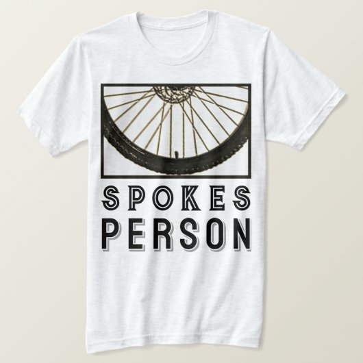 Funny Cyclist T-Shirt (Design vorne)