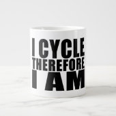 Funny Cyclists Zitate Jokes: I Zyklus Jumbo-Tasse (Vorderseite)