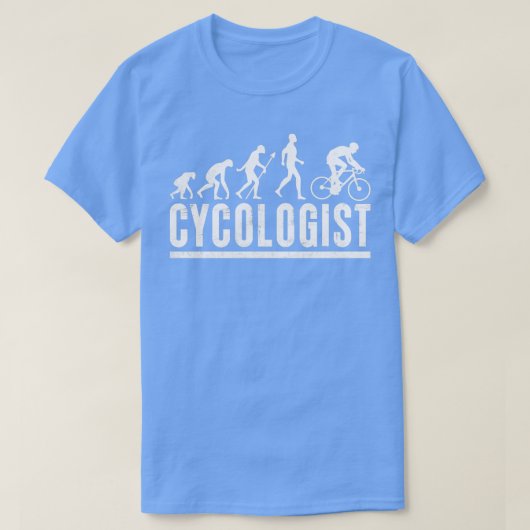 Funny Cycologist Cycling Cycle Gift T-Shirt (Design vorne)
