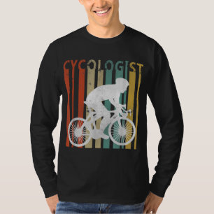 Funny Cycologist Cyclist Road Bike Novelty Bicycle T-Shirt
